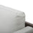 LumiSource Kari Chair, White Metal/Grey Wood- CHR-KARIPU2WGYW