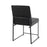 LumiSource High Back Fuji Dining Chair, Set of 2, Black