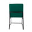 LumiSource High Back Fuji Dining Chair, Set of 2, Black/Green