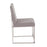 LumiSource High Back Fuji Dining Chair, Set of 2, BRST/GY