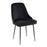 LumiSource Marcel Dining Chair, Set of 2, Black