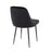LumiSource Marcel Dining Chair, Set of 2, Black