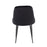 LumiSource Marcel Dining Chair, Set of 2, Black