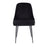 LumiSource Marcel Dining Chair, Set of 2, Black