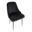 LumiSource Marcel Dining Chair, Set of 2, Black