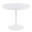 LumiSource Dakota Dining Table in White Steel/White Wood - DT-DKTAWW