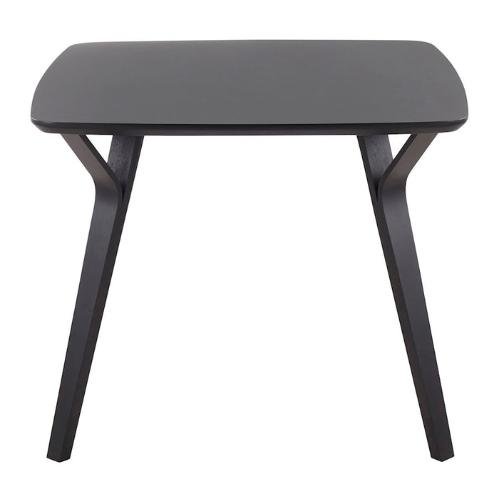 LumiSource Folia Dinette Table, Black Wood