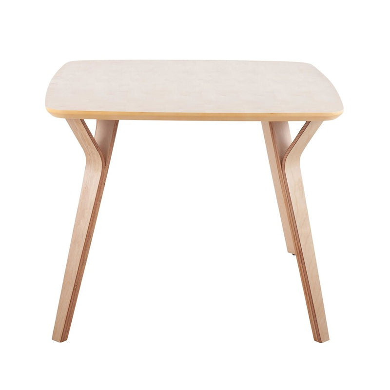 LumiSource Folia Dinette Table, Natural Wood