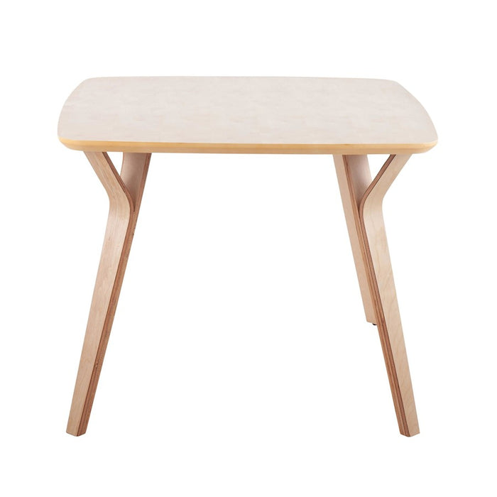 LumiSource Folia Dinette Table, Natural Wood