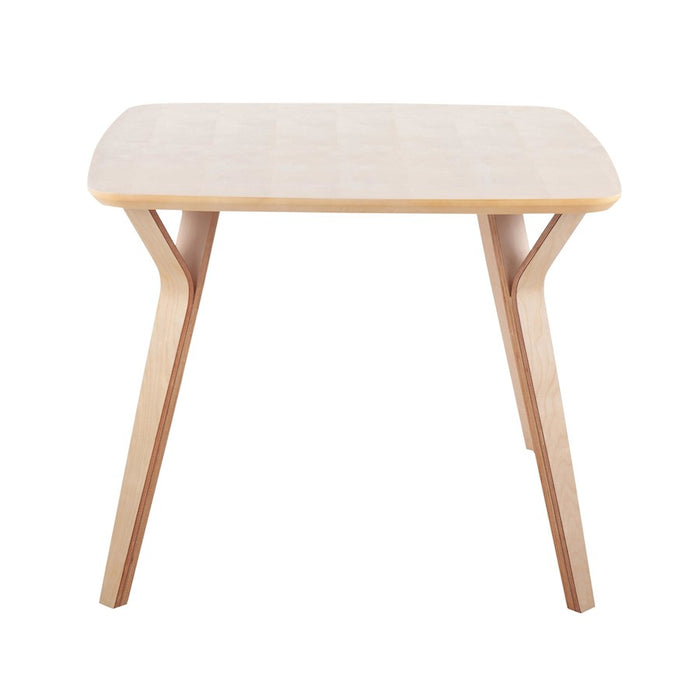 LumiSource Folia Dinette Table, Natural Wood