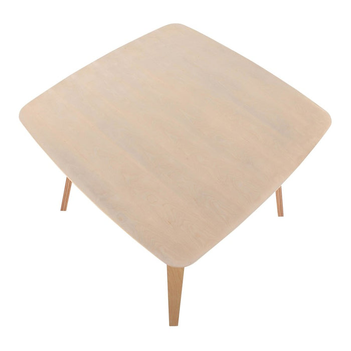 LumiSource Folia Dinette Table, Natural Wood