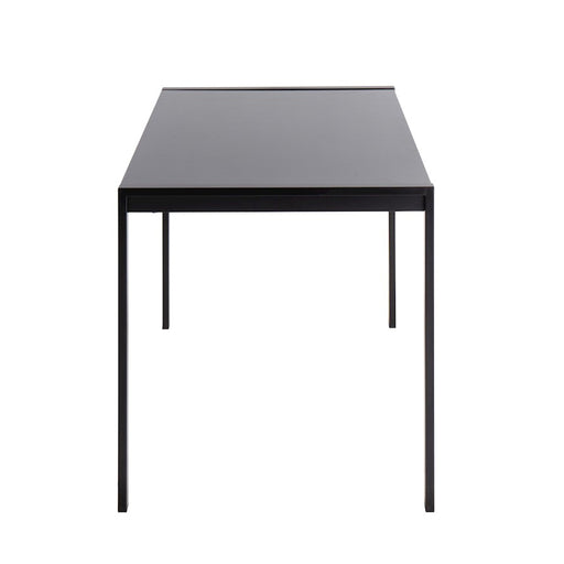 LumiSource Fuji Dinette Table in Black Metal/Black Wood