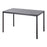 LumiSource Fuji Dinette Table in Black Metal/Black Wood