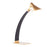 LumiSource Noah Table Lamp, Black Wood/Gold Metal - L-NOAHTBBKAU