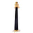 LumiSource Noah Table Lamp, Black Wood/Gold Metal