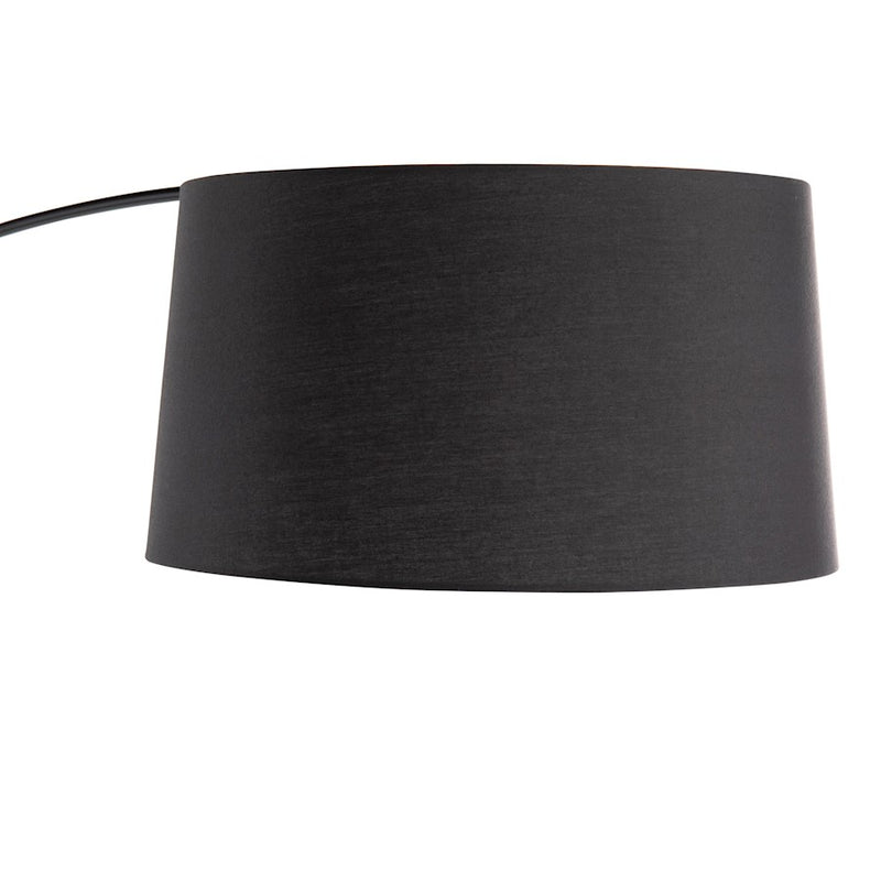 LumiSource Robyn Floor Lamp, Natural Wood/Black
