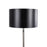 LumiSource Hilton Floor Lamp in Nickel/Black Metal