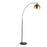 LumiSource March Floor Lamp, Black Marble/Black/Antique Brass - LFL-MARCHBKMAU