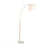 LumiSource March Floor Lamp, White/Antique Brass