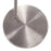 LumiSource Salon Floor Lamp, Satin Nickel/Natural Rattan Shade - LFL-SALONNIRTNA