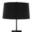 LumiSource Cosmo Shelf Floor Lamp, White/Black