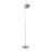 LumiSource Darby Floor Lamp in Satin Nickel Metal