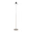 LumiSource Darby Floor Lamp in Satin Nickel Metal