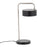 LumiSource Puck Table Lamp, Black Metal/Nickel
