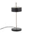 LumiSource Puck Table Lamp, Black Metal/Nickel