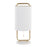 LumiSource Claire Table Lamp, White/Antique Gold