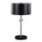 LumiSource Hilton Table Lamp in Nickel/Black Metal - LTB-HILTONNIBK