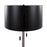 LumiSource Hilton Table Lamp in Nickel/Black Metal