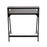LumiSource 2-tier Office Desk in Black Steel/Black MDF