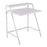 LumiSource 2-tier Office Desk in White Steel/White MDF - OFD-2TIERWW