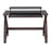 LumiSource Bentley Office Desk in Dark Grey Wood/Black Glass