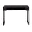 LumiSource Drift Desk in Black Steel/Black MDF