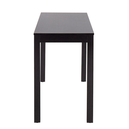 LumiSource Fuji Office Desk in Black Wood