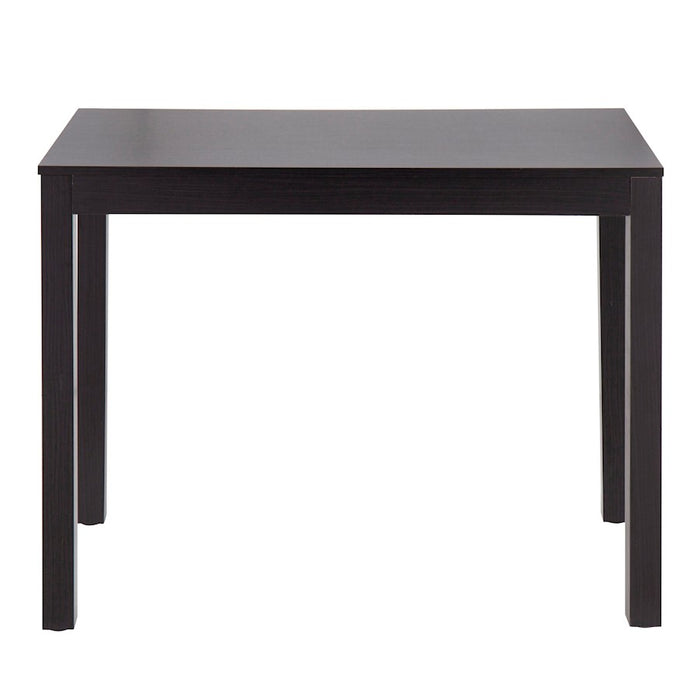 LumiSource Fuji Office Desk in Black Wood