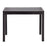 LumiSource Fuji Office Desk in Black Wood