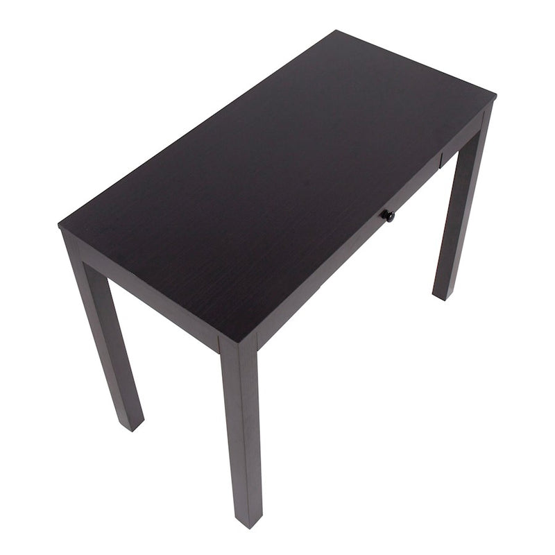LumiSource Fuji Office Desk in Black Wood