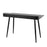 LumiSource Harvey Desk in Black Steel/Black Wood/Natural Wood