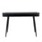 LumiSource Harvey Desk in Black Steel/Black Wood/Natural Wood