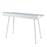 LumiSource Harvey Desk in White Steel/White Wood/Natural Wood