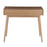 LumiSource Pebble Desk in Natural Wood/White Wood