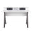 LumiSource Wishbone Desk in Grey Wood/White Wood