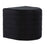 LumiSource Demi Ottoman in Black Velvet - OT-DEMIVBK