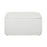 LumiSource Stout Ottoman in Cream Fabric