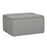 LumiSource Stout Ottoman in Grey Fabric - OT-STOUTGY