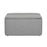 LumiSource Stout Ottoman in Grey Fabric