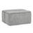 LumiSource Stout Ottoman in Grey Noise Fabric - OT-STOUTNGY